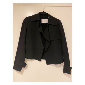 Babay on black cropped jacket